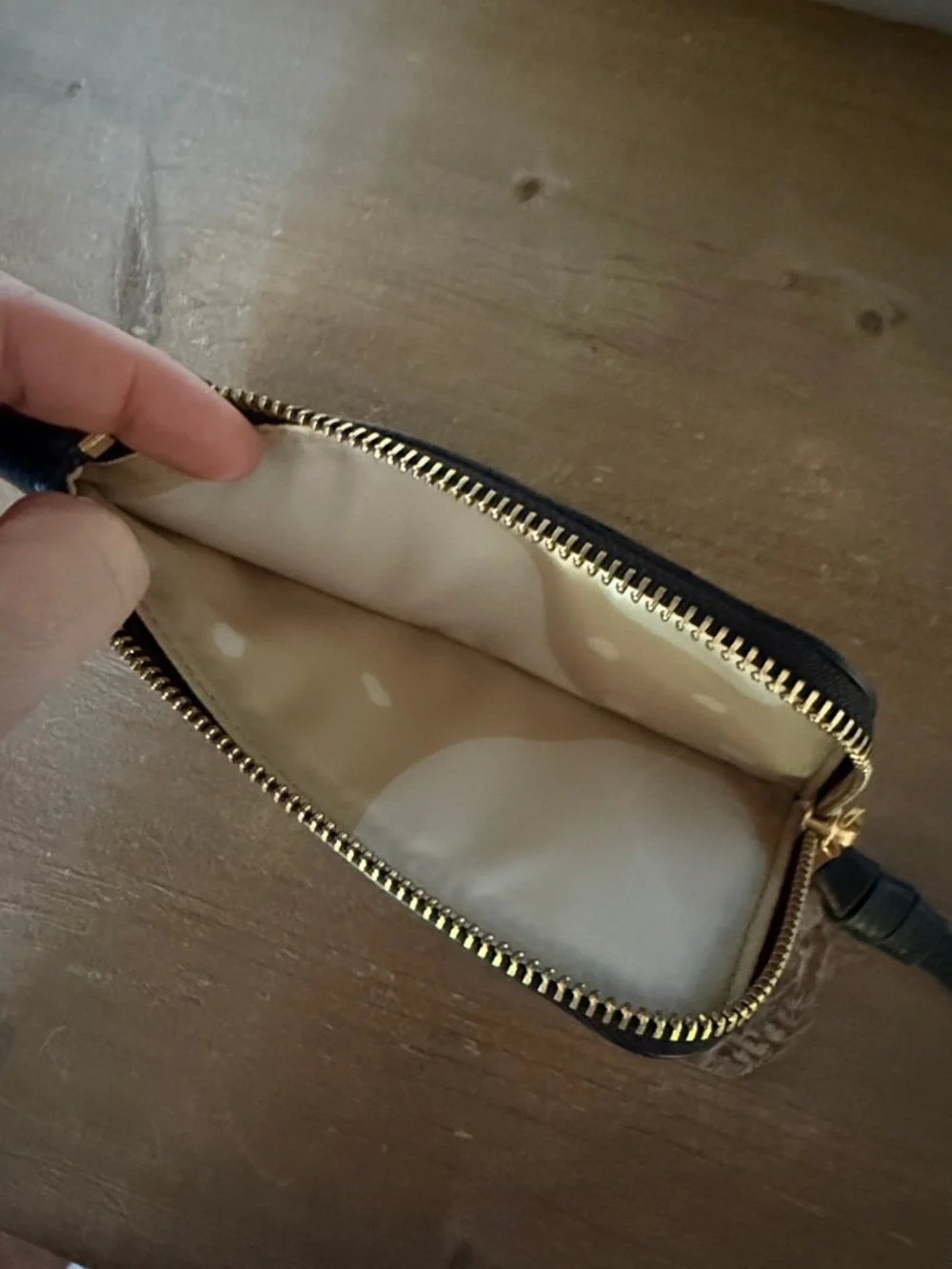 Alf the Label Harry Case Pebbled Black Leather with Gold Hardware - Picture 4 of 4
